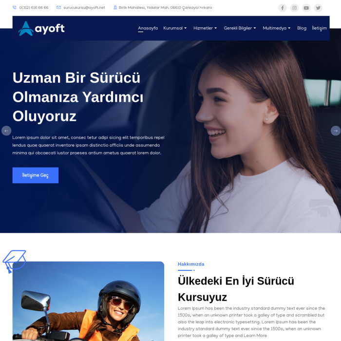 Sürücü Kursu Scripti